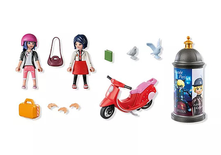 Playmobil 71864 Miraculum Przejażdżka skuterem po Paryżu 718648