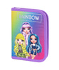 Piórnik pojedynczy dwuklapkowy bez wyposażenia RAINBOW HIGH SILVER 192871
