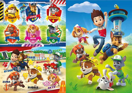 Clementoni klocki 12 superkolor psi patrol 541801