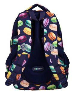 Plecak szkol.stright 3-komorowy bp-26 macarons/ makaroniki 621819