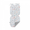 Duża Bambusowa wkładka do wózka Balony z minky glacier grey rozmiar 86x37cm 415605
