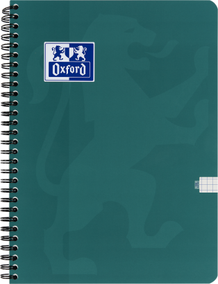 Kołozeszyt Oxford A4 100k krata 2 spirale Touch Trend 419655
