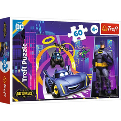 Puzzle Trefl 60 Batman i jego pojazdy 174007