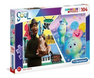 Clementoni puzzle 104 super kolor disney pixar soul