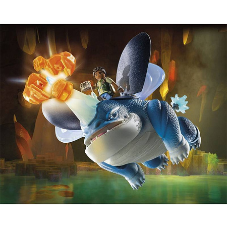 Playmobil 71082 Dragons Nine Realms Plowhorn & D'Angelo 710826