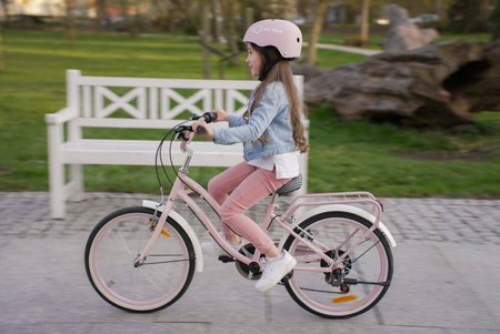 Rowerek 20 cali Heart bike 6-biegowy przerzutka Shimano różowy 645755 Rower