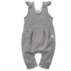 Ogrodniczki unicorn 74 szare pinokio