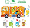CzuCzu Moto puzzle Śmieciarka 494010