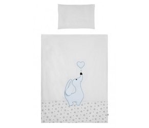 Pościel 3-elem. Piesio 100/135 niebieski 149614