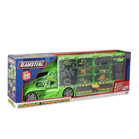 Teamsterz Transporter Dino + akcesoria 710311