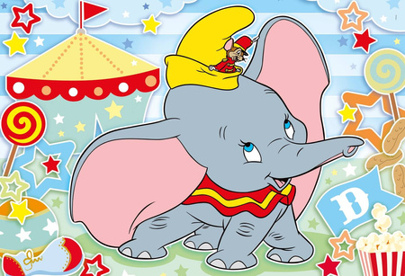 Clementoni puzzle 24 maxi super kolor dumbo