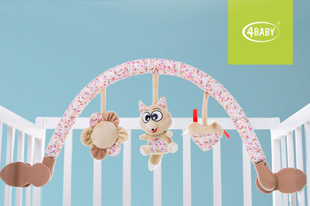 4BABY P&E Pluszowy pałąk Plush Arch Fox F12 957893