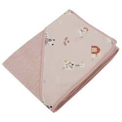 Eko Okrycie kąpielowe OK-09  Moja farma/pudrowy Róż 136141