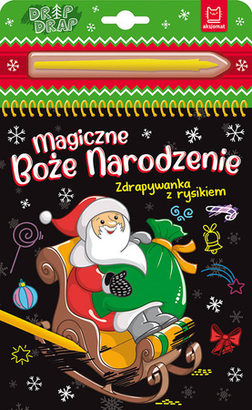 Magiczne Boże Narodzenie. Zdrapywanka z rysikiem 135442