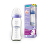 Lansinoh butelka 240ml szklana ze smoczkiem naturalwave 230710