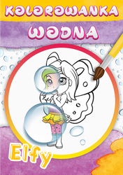 Kolorowanka wodna Elfy 605577