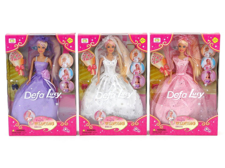 Lala 29cm w sukni ślubnej 447882 