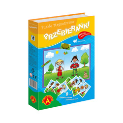 Puzzle Magnetyczne Przebieranki 017441