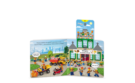 LEGO CITY Na budowie. Książka z ruchomymi elementami 338183