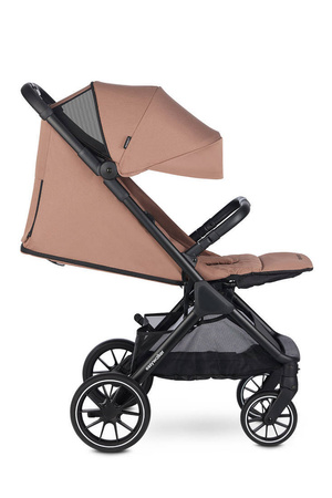 Easywalker Jackey XL Przestronny, samoskładający się wózek spacerowy z kołami XL Pecan Brown 114928
