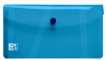 Oxford hawai teczka kopertowa dl - polipropylen - 300 mic. - 5 szt. w folii - display na ladę - miks kolorów