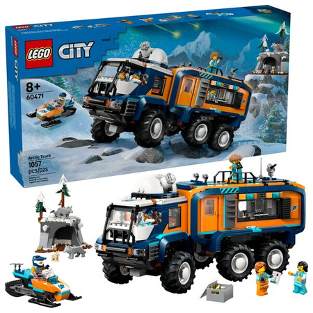 Lego 60471 City Ciężarówka z laboratorium arktycznej odkrywczyni 812670