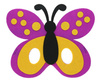 Maska filcowa Motylek 18x15.5 cm 171112
