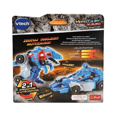 Vtech Motozaury Welociraptor w jajku 620573