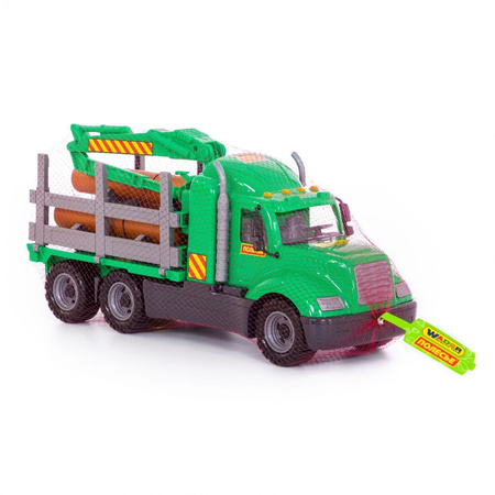 Auto do przewozu dłużycy majk wader polesie 55651