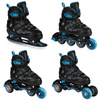 Łyżworolki regulowane quattro spokey 4w1 roz.38-41