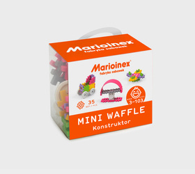 Klocki waffle mini dziewczynka 35szt konstruktor 902790