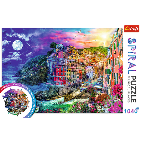 Puzzle Trefl 1040 Spiral Puzzle Magiczna zatoka 400168