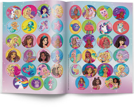 Książeczka BARBIE DREAMTOPIA KOLOROWANKA WEDŁUG KODU 341879
