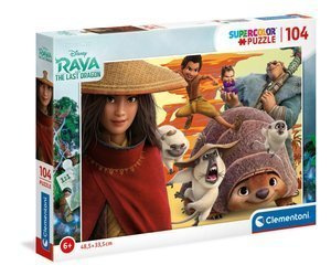 Clementoni puzzle 104 super kolor raya &the last dragon