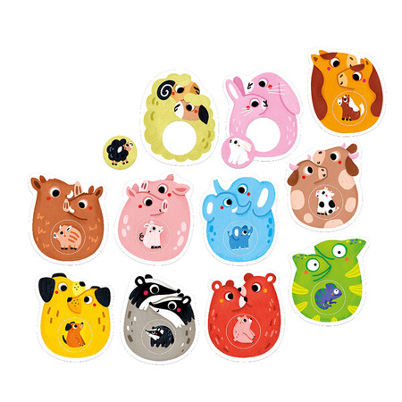 CzuCzu Pierwsze puzzle Rodzinki 15 mies.+ 494065