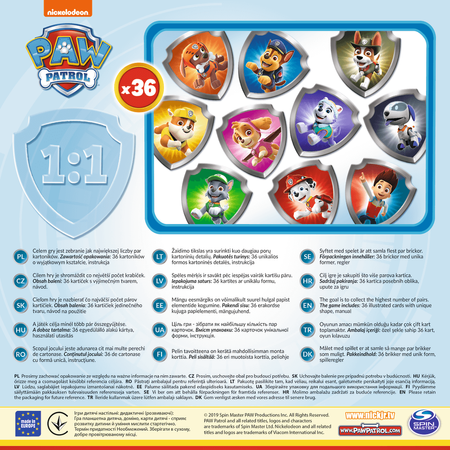 Gra Trefl Memos Paw Patrol 01892