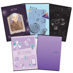 Zeszyt Top 2000 A5 60k krata z marginesem 70g Megamix Fizyka 409168