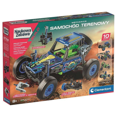 Clementoni Naukowa zabawa Samochód terenowy 509188