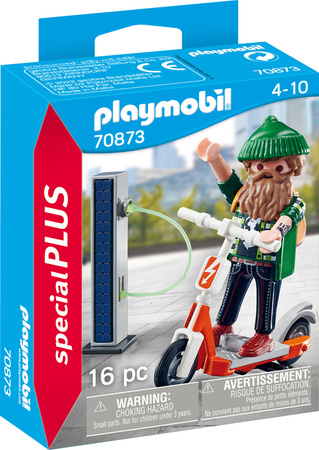 Playmobil 70873 Hipster z elektryczną hulajnogą 708731