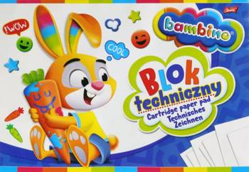 Blok techniczny A3 10k BAMBINO 646355