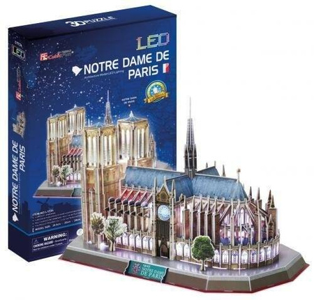 CubicFun LED Katedra Notre Dame 149 el. 205096