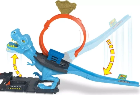 Hot Wheels HKX42 City Pętla T-Rexa 096678