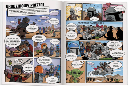 Książeczka LEGO STAR WARS MANDALORIAŃSCY WOJOWNICY 344467