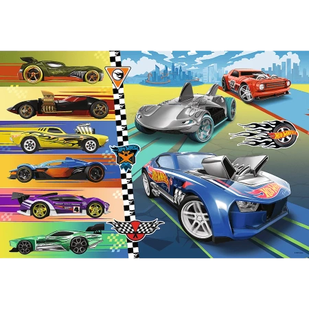 Puzzle Trefl 24 maxi Szybkie Hot Wheels 143621