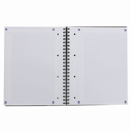 Kołonotatnik Oxford A4+ 80k krata Student 056562