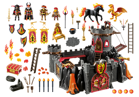 Playmobil 70221 twierdza wojowników burnham 