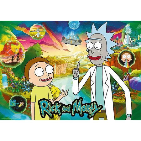 Puzzle Trefl 1000 Premium Plus Rick i Morty 108385