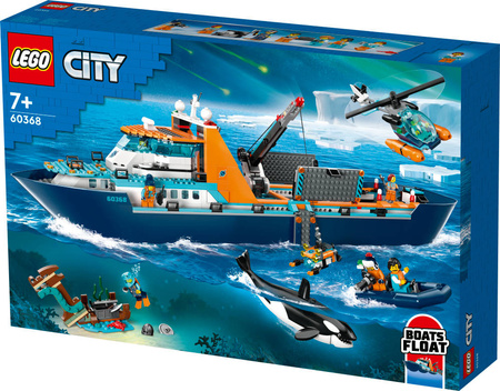 Lego 60368 City Łódź badacza Arktyki 