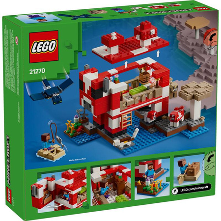 Lego 21270 Minecraft Dom grzybowej krowy