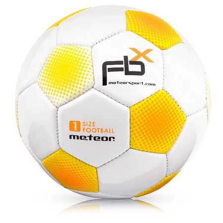 Piłka nożna meteor fbx roz. 1 biała 056558